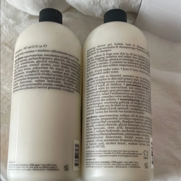 🆕Philosophy Pure Grace Hydrating Shower Gel/Firming Body Emulsion - Picture 4 of 4